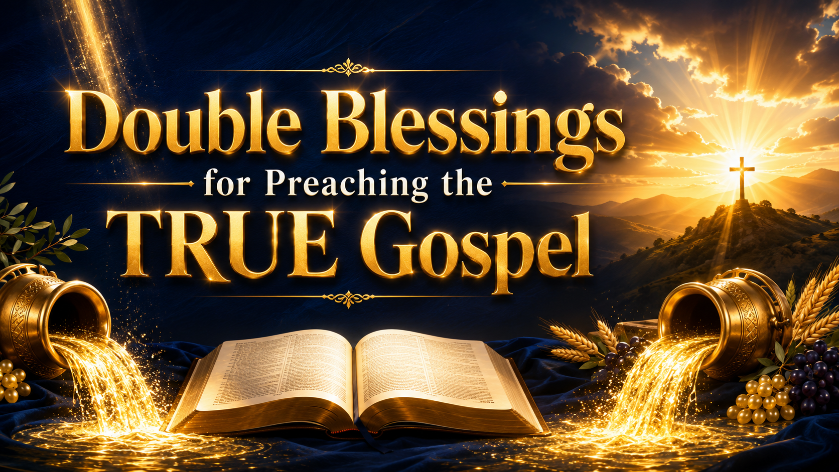 Double Blessings for Preaching the True Gospel (Galatians 1)