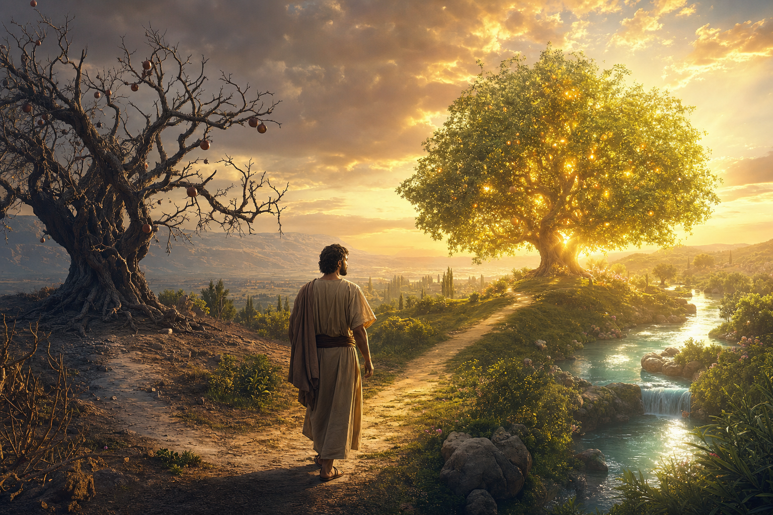 Freedom Through Spirit, Son, and Father: Choose the Tree of Life