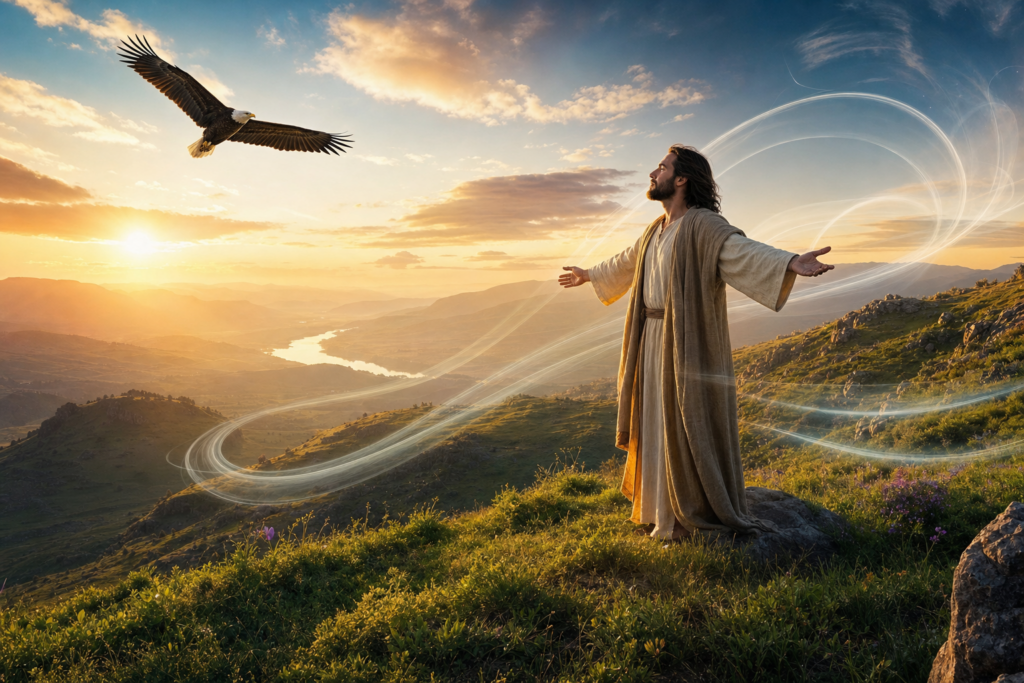 Full restoration in Christ — 100% healing, zōē life, dry bones live again.