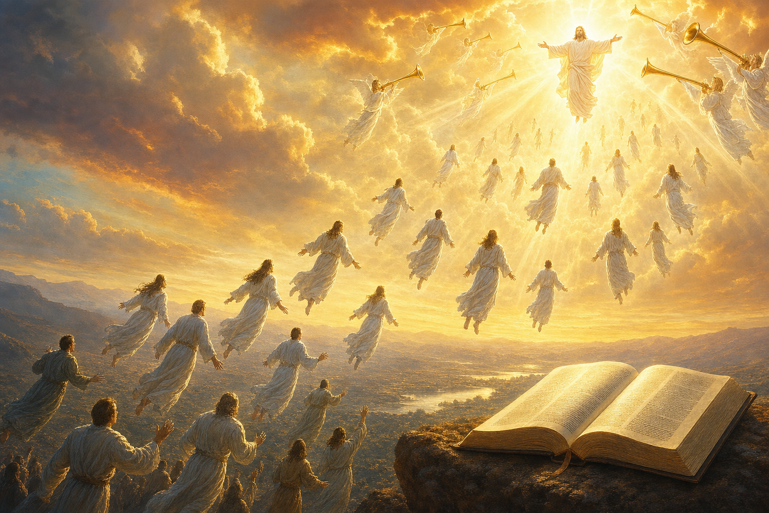The Three Raptures Explained: Church, Tribulation Saints, and Old Testament Resurrection