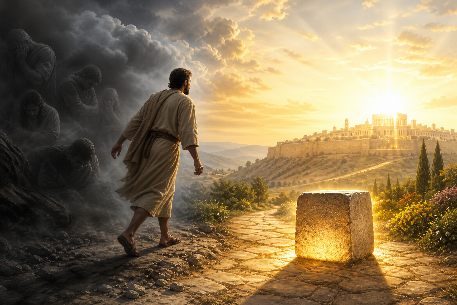 Stepping from shame into light — whoever believes will not be put to shame