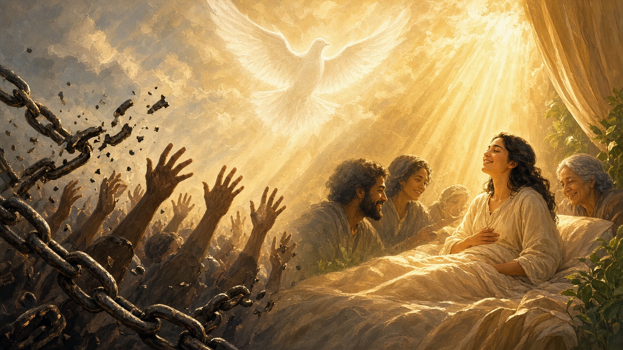 When faith comes healing deliverance and joy follow